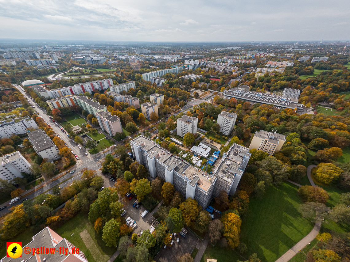 13.10.2022 - Fassadensnaierung am Karl-Marx-Ring 11-21